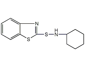 n-cyclohexyl-2-benzothiazole sulfenic acid amide